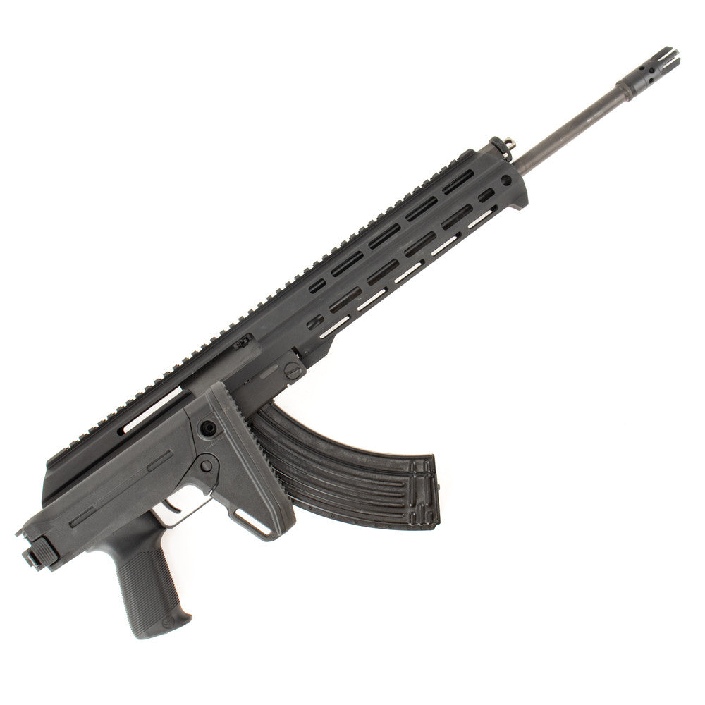 M+M M10X-M Long Stroke Gas Piston 7.62x39 AK-47 Milled Rifle - Black