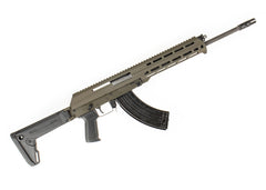M+M M10X-M Long Stroke Gas Piston 7.62x39 AK-47 Milled Rifle - OD Green