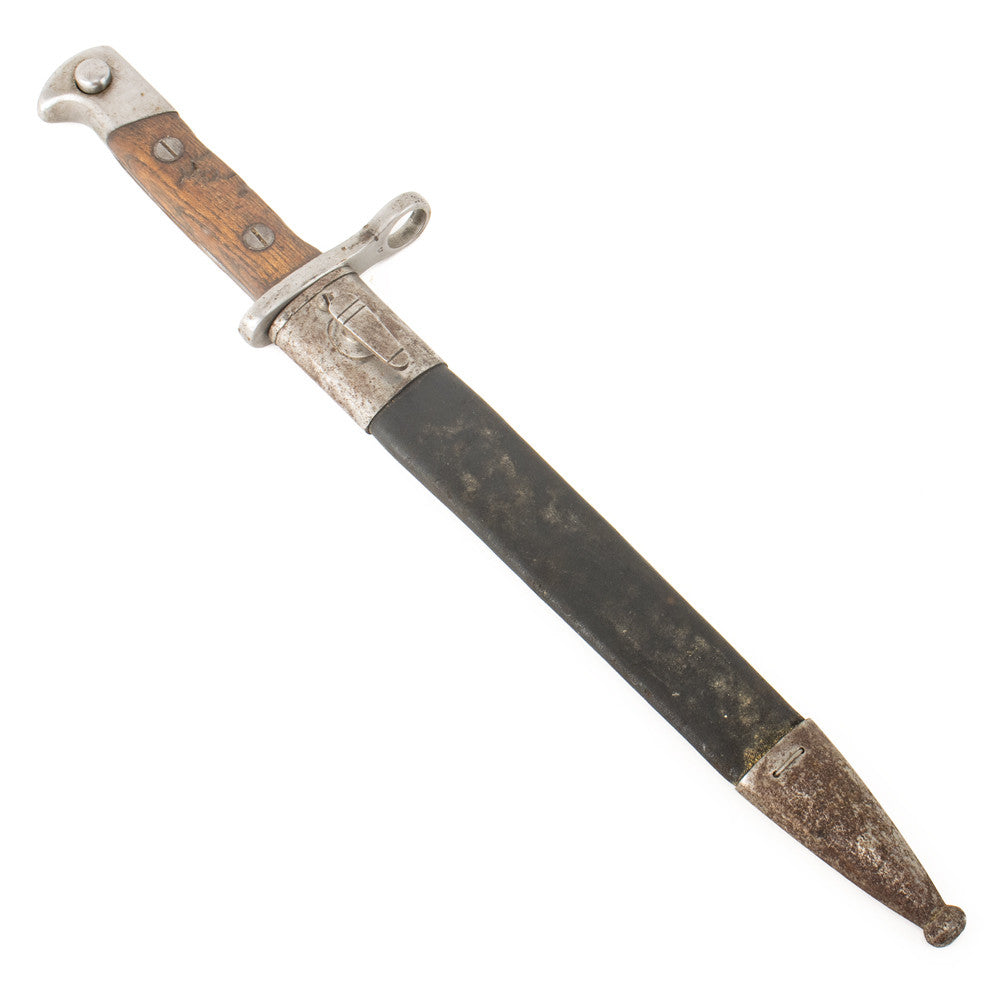 Spanish M1893 Mauser Bayonet with Leather Scabbard