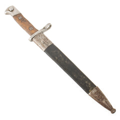Spanish M1893 Mauser Bayonet with Leather Scabbard