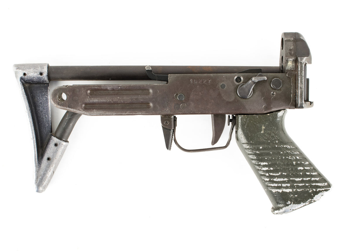 SIG 543 Folding Stock Carbine Parts Kit 5.56x45mm with Intact Barrel - Handguards Broken/Missing - Lebanese Contract