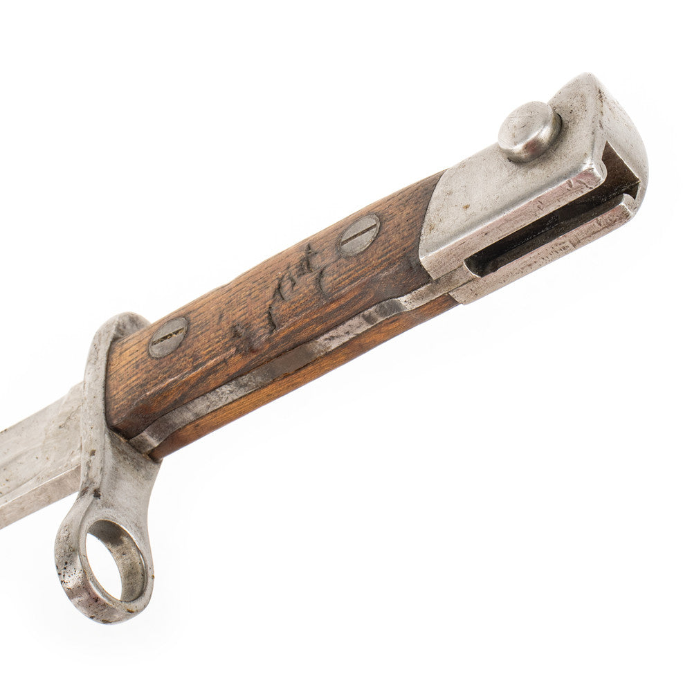 Spanish M1893 Mauser Bayonet with Leather Scabbard