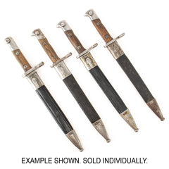 Spanish M1893 Mauser Bayonet with Leather Scabbard