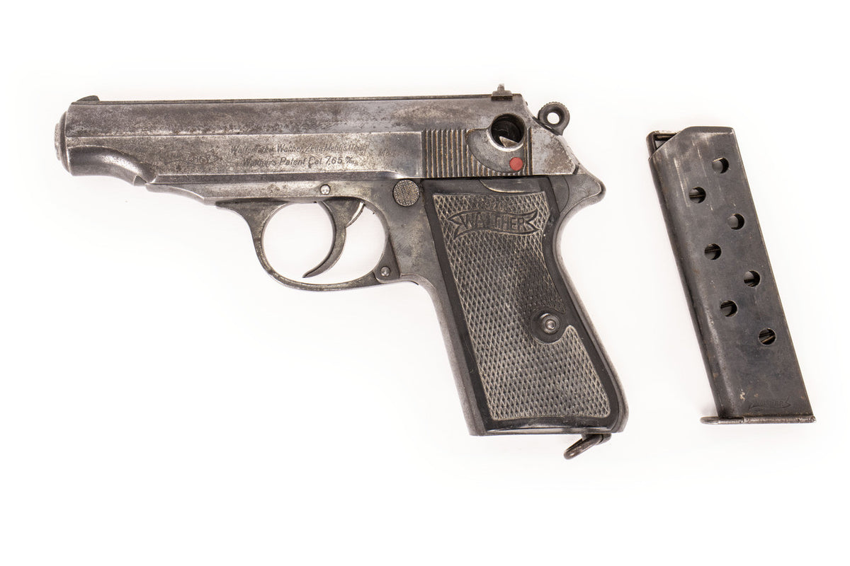 Walther PP 32ACP Browning Pistol w/ 1 Magazine - Fair Incomplete (3) 925511X