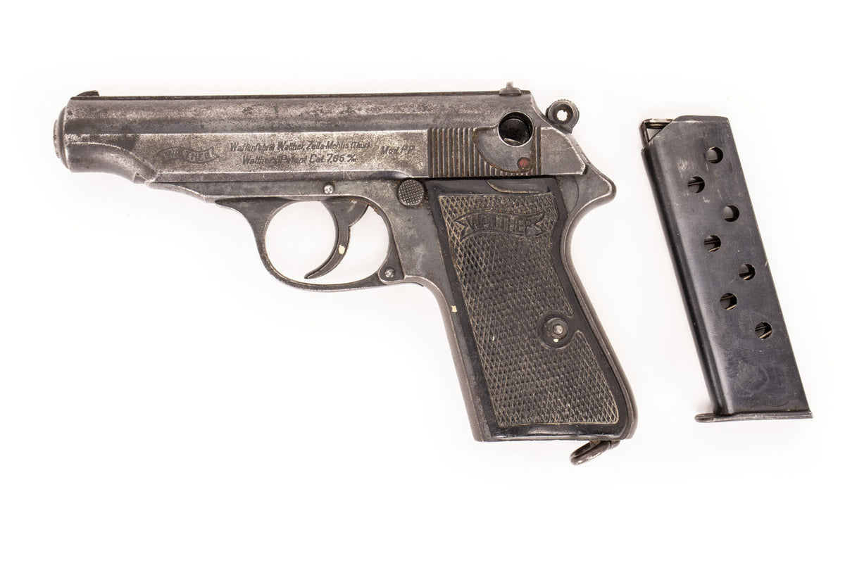 Walther PP 32ACP Browning Pistol w/ 1 Magazine - Fair Incomplete (4) 925490