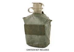 Belgium OD Vinyl 1 QT Canteen Pouch - Surplus