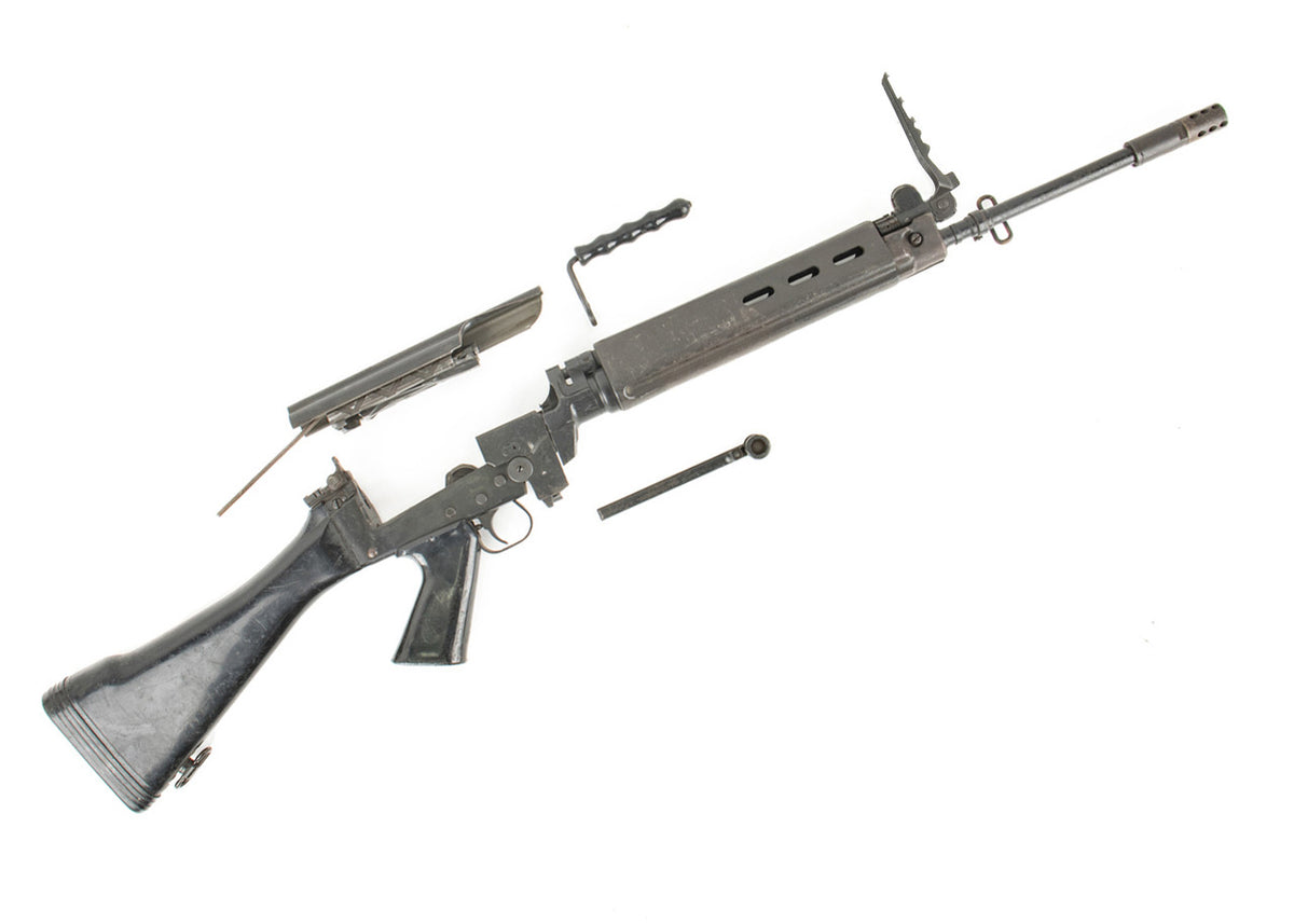 Belgian FN FAL 7.62x51mm ( .308 ) Lebanese Contract Parts Kit Polymer Furniture with Original Populated Intact Barrel & Grenade Launcher Sight