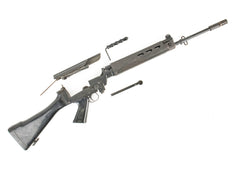 Belgian FN FAL 7.62x51mm ( .308 ) Lebanese Contract Parts Kit Polymer Furniture with Original Populated Intact Barrel - Broken Handguards