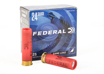 Federal 24GA 2.50 Game-Shok  11/16 oz 8 Shot - 25 Shells