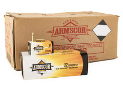 Armscor Rimfire .22LR 36gr High Velocity 5000rd Case