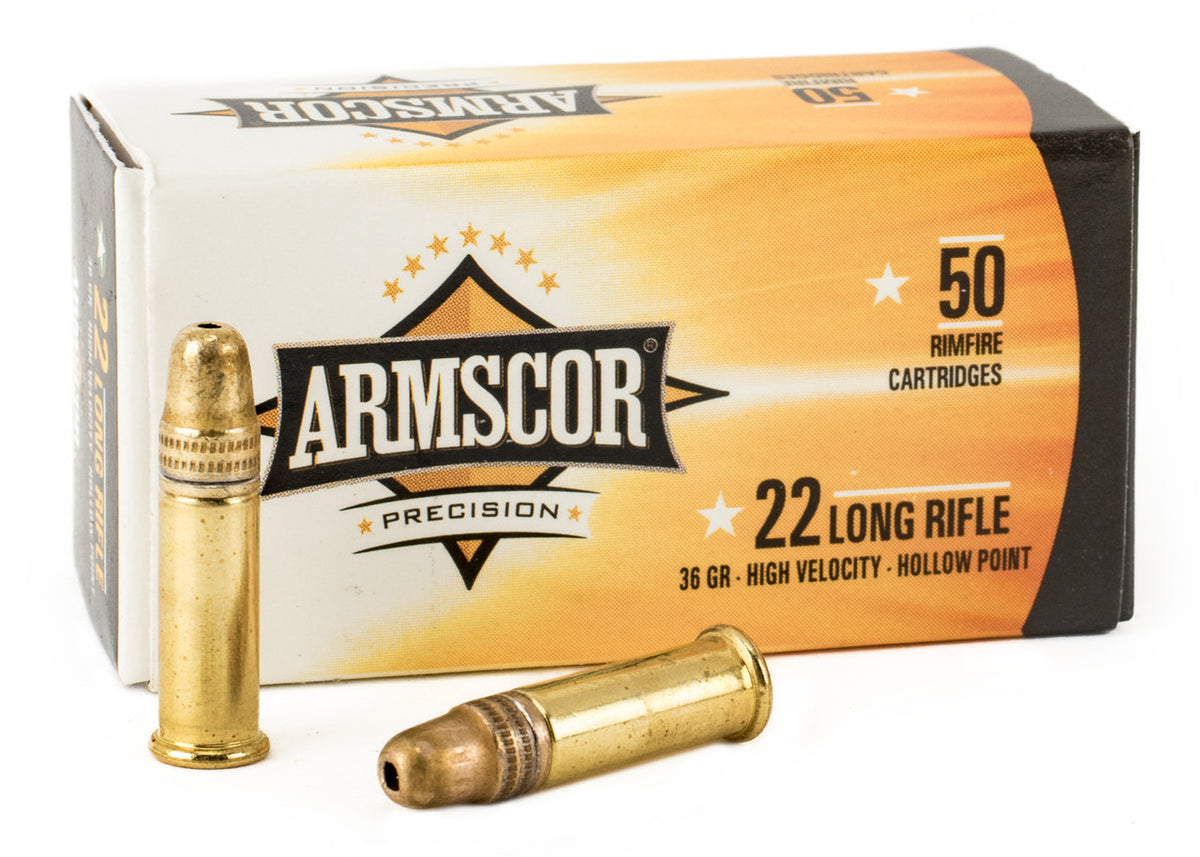 Armscor Rimfire .22LR 36gr High Velocity 5000rd Case