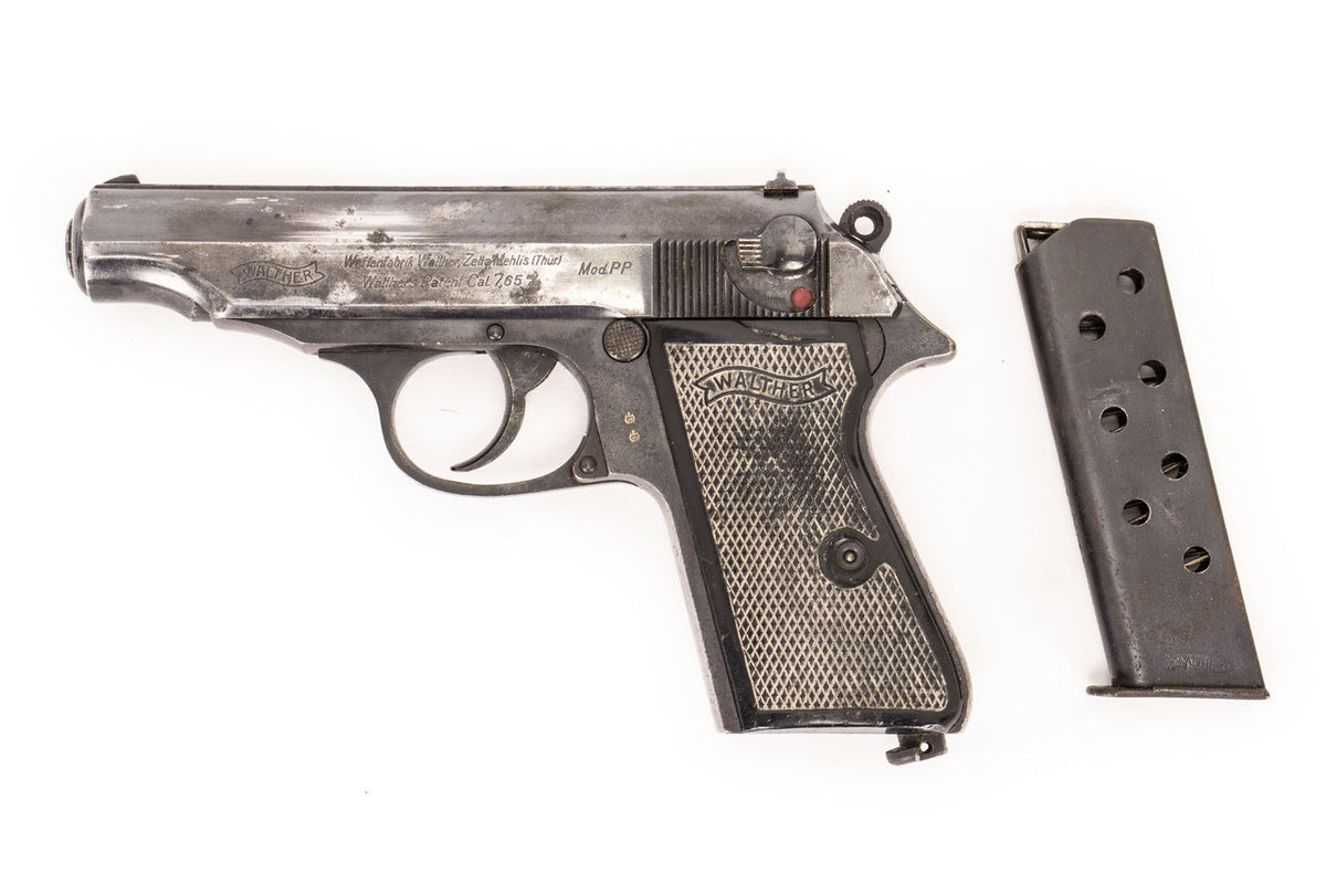 Walther PP 32ACP Browning Pistol w/ 1 Magazine C&R Eligible- Good Incomplete (2) 347341