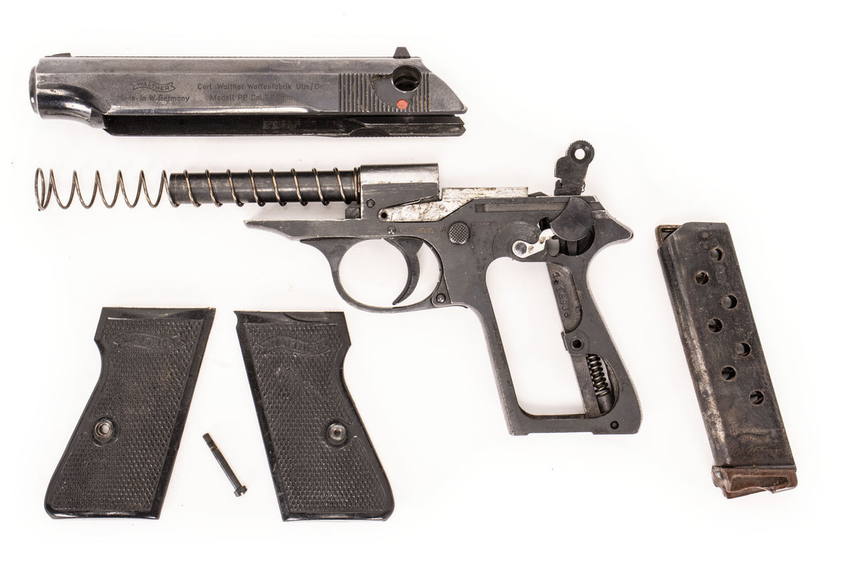 Walther PP 7.65 Browning (.32ACP) Pistol w/ 1 Mag Included  C&R Eligible- Good Incomplete (3) 403408