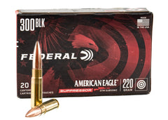 Federal American Eagle 300 AAC Blackout 220 Grain 500 Round Case
