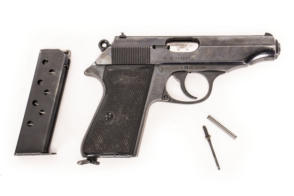 Walther PP 32ACP Browning Pistol w/ 1 Magazine C&R Eligible- Good Incomplete (6) 348821