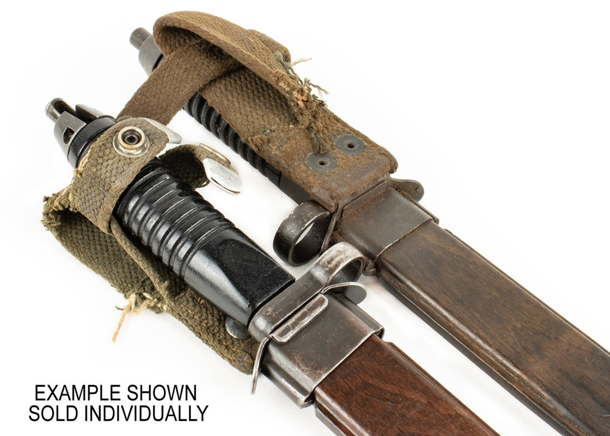 G3 Bayonet w/Scabbard, 12 Groove - Fair - B Grade