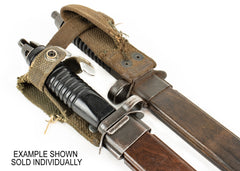 G3 Bayonet w/Scabbard, 12 Groove - Fair - B Grade