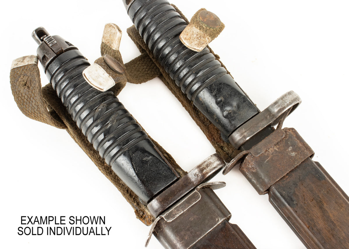 G3 Bayonet w/Scabbard, 12 Groove - Fair - B Grade