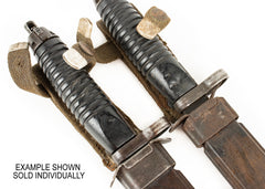 G3 Bayonet w/Scabbard, 12 Groove - Fair - B Grade