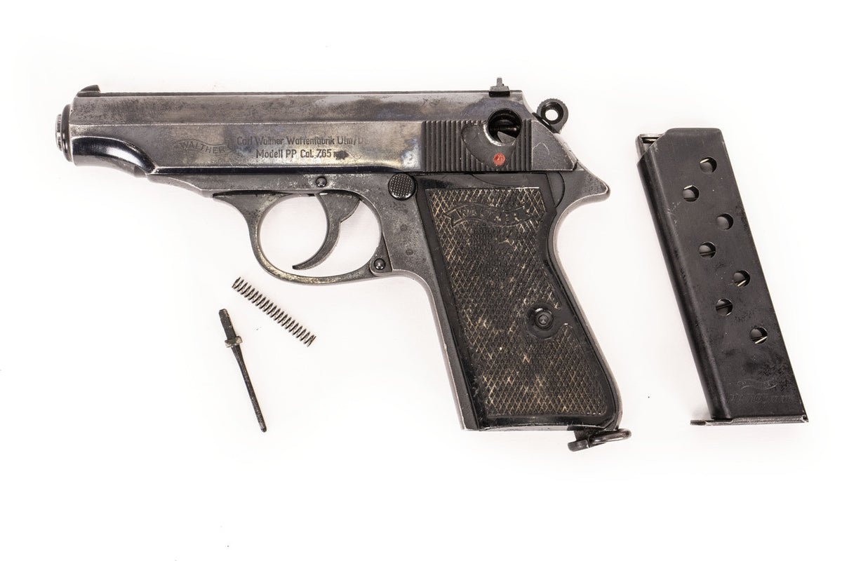 Walther PP 32ACP Browning Pistol w/ 1 Magazine C&R Eligible- Good Incomplete (6) 348821