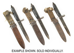 G3 Bayonet w/Scabbard, 12 Groove - Fair - B Grade