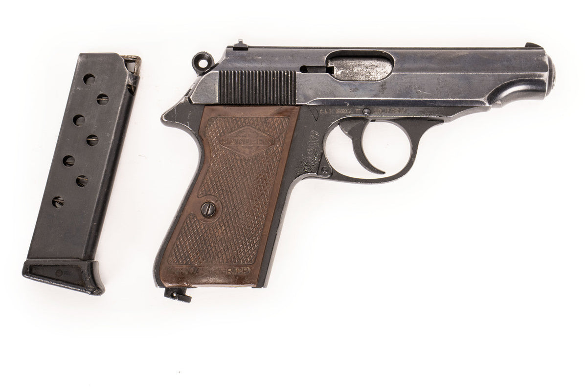 Walther PP 32ACP Browning Pistol w/ 1 Magazine C&R Eligible- Good Incomplete (8) 367877