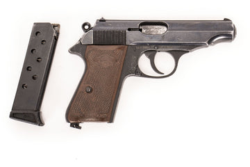 Walther PP 32ACP Browning Pistol w/ 1 Magazine C&R Eligible- Good Incomplete (8) 367877