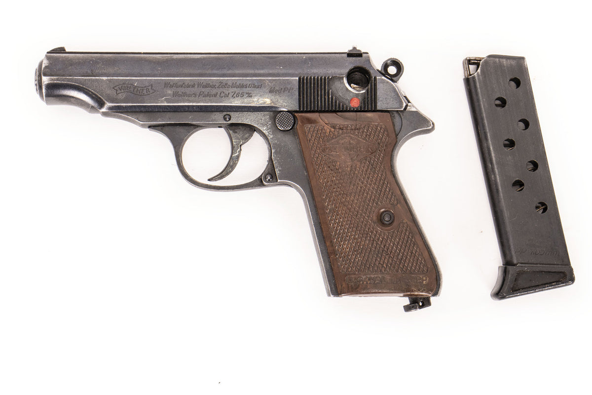 Walther PP 32ACP Browning Pistol w/ 1 Magazine C&R Eligible- Good Incomplete (8) 367877