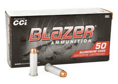 CCI Blazer 38S PL 158gr TMJ 1000RD Case