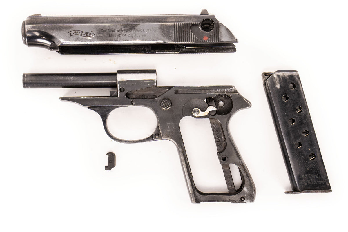 Walther PP 32ACP Browning Pistol w/ 1 Magazine C&R Eligible- Good Incomplete (10) 386325