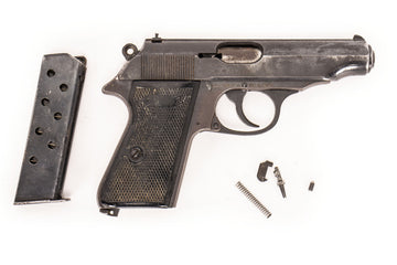 Walther PP 32ACP Browning Pistol w/ 1 Magazine C&R Eligible- Good Incomplete (11) 348881X