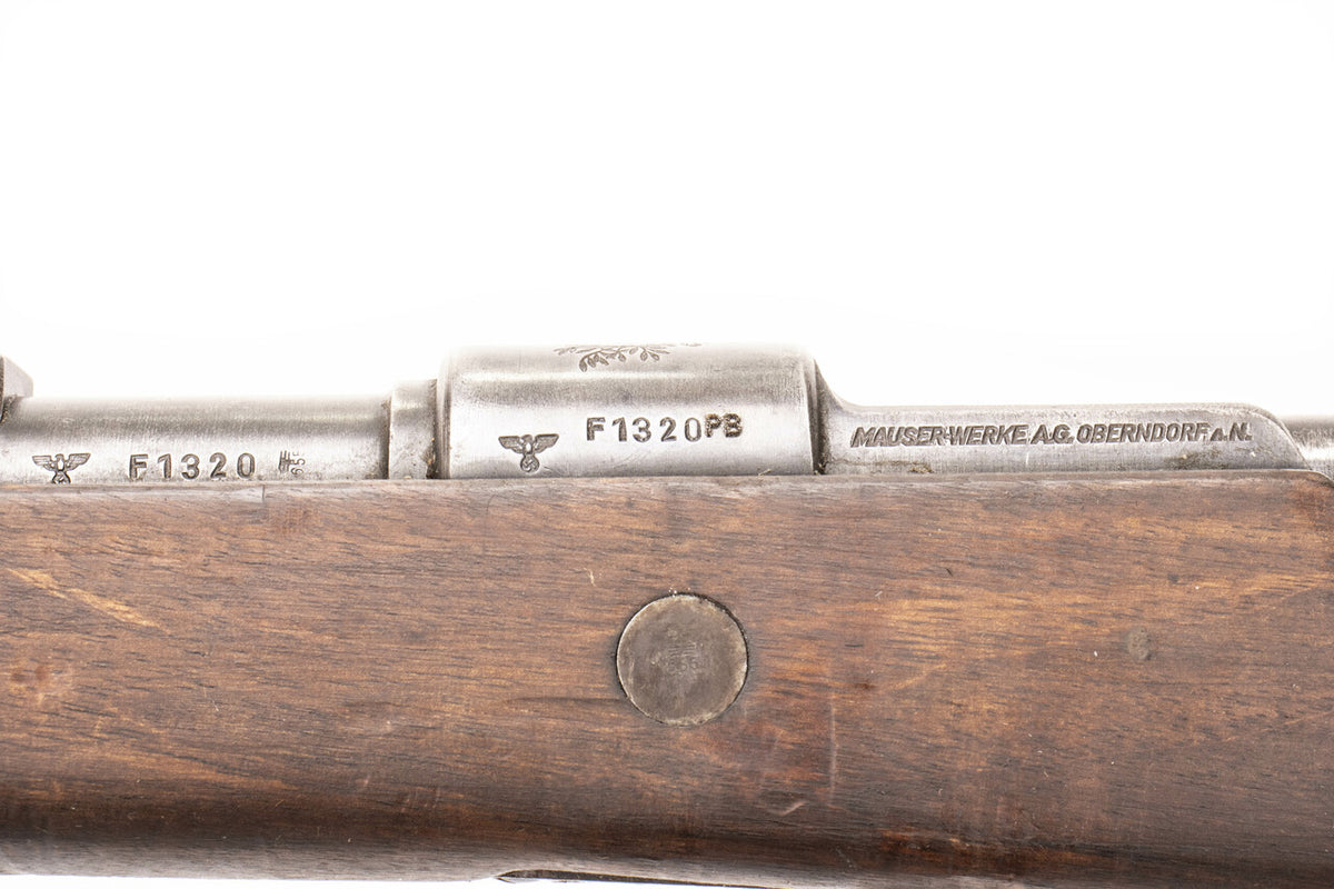 German K98 M937B 8mm Mauser with Portuguese Crest - 57
