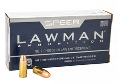 Speer Lawman 9mm Luger 147 Grain TMJ Round Nose 1000rds