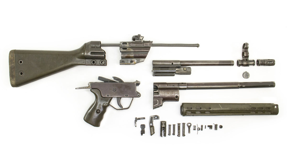 HK G3 FMP 7.62x51 mm Parts Kit w/ New RCM 17.7" CHF 5/8x24 RH Threaded Barrel – Good Condition
