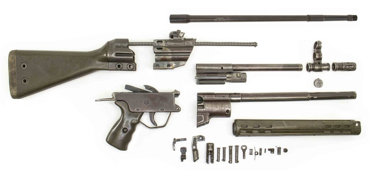 HK G3 FMP 7.62x51mm Parts Kit w/ New RCM 17.7" CHF 15x1 RH Threaded Barrel - Good Condition