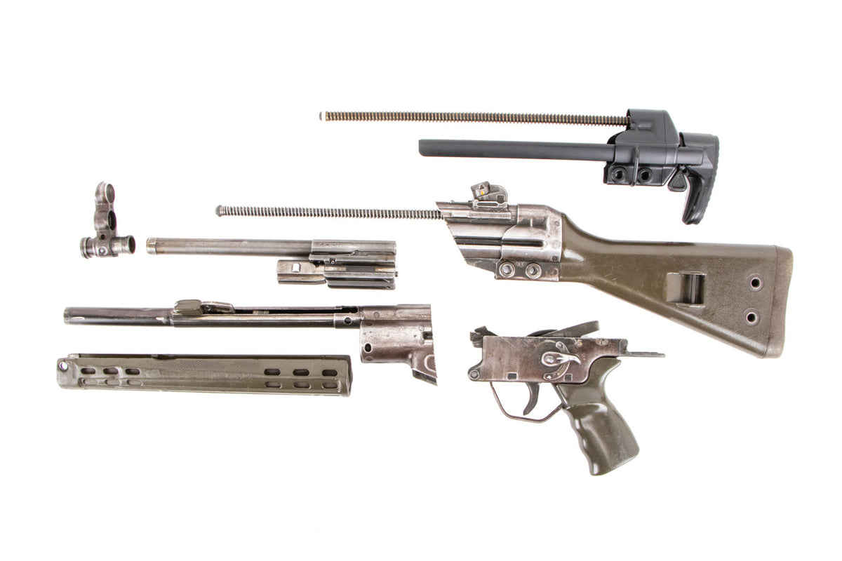 HK G3 FMP 7.62x51mm Parts Kit w/ New MKE Retractable Buttstock