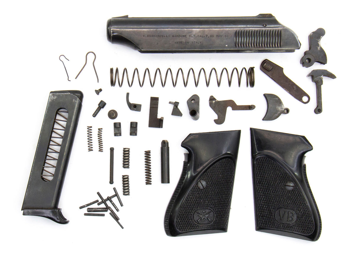 Bernardelli Model 60, 7.65mm/.32 cal. Parts kit - VG cond. With Magazine