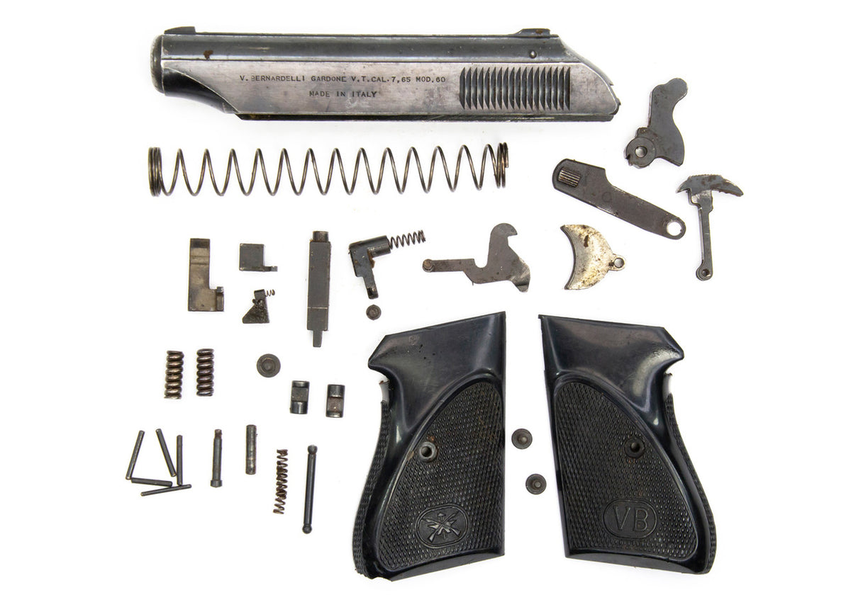 Bernardelli Model 60, 7.65mm/.32 cal. Parts kit - Excellent Condition. Missing small parts