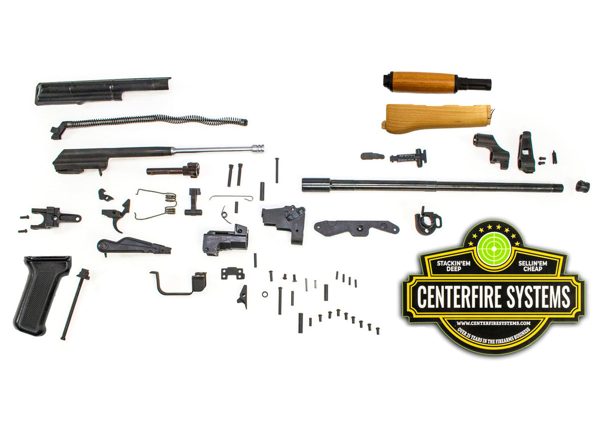 WASR-10 AK-47 7.62x39 Virgin Parts Kit with Romanian Chrome-Lined Barrel