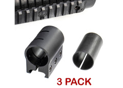 Flashlight Mounts with Picatinny Base - 3 Pack