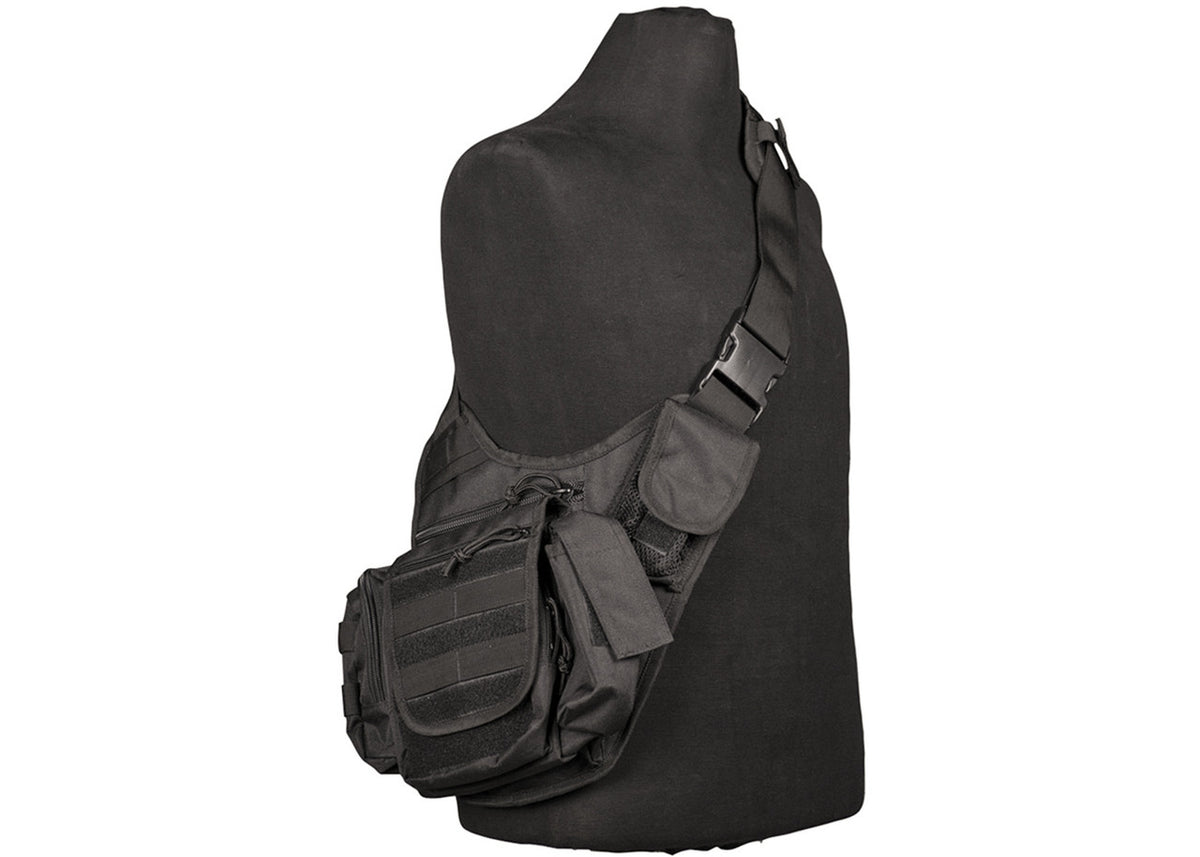 MIL-TEC® Black Multifunction Sling Bag