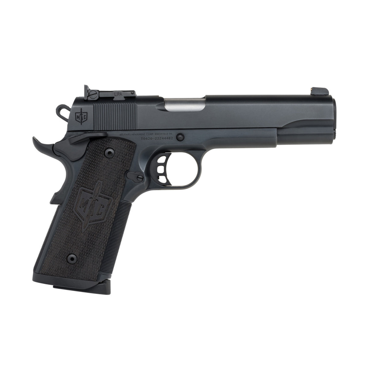 45ACP 5 1911, QPQ Tenifer Finish, 416R Target Barrel, Enhanced Features, Limited Edition, w/ Knife and Lighter