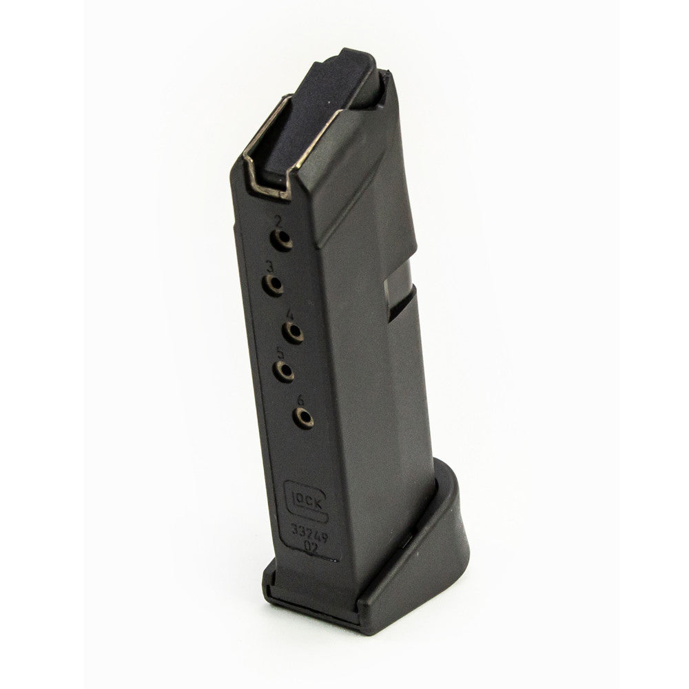 Glock .380ACP 6rd 42 Factory Magazine with Finger Rest