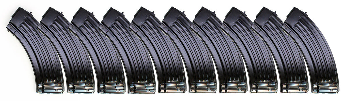 AK-47 7.62x39 30rd Korean Steel Mag - 10 Pack