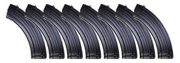 Korean AK-47 7.62x39 40rd Blued Steel Magazine - 8 Pack