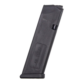 40 S&W 15rd Polymer Magazine for Glock 22,23,27,32, & 33