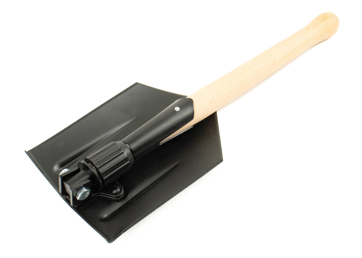 East German Repro Folding Shovel with Cover