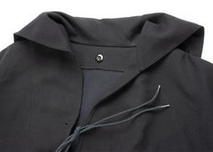 GERMAN GABARDINE DARK BLUE NAVY MIDDY - MEDIUM