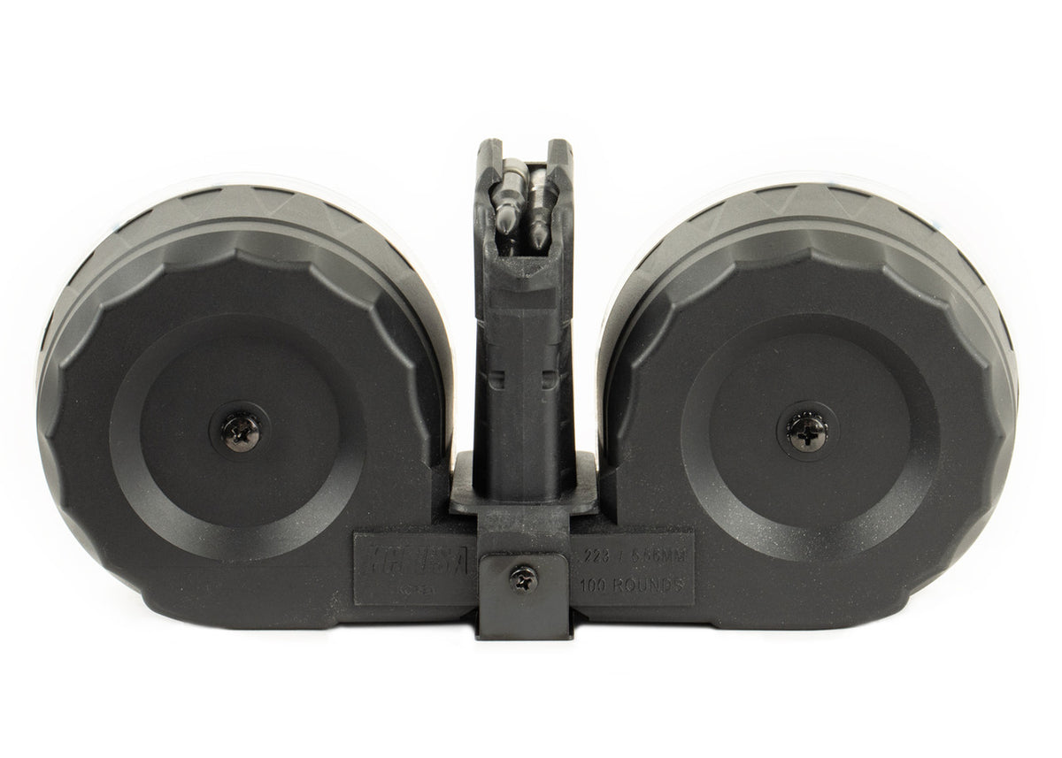KCI USA AK 5.56 100rd Drum Magazine .223 / 5.56 - ZPAP M90 / M85 Compatible