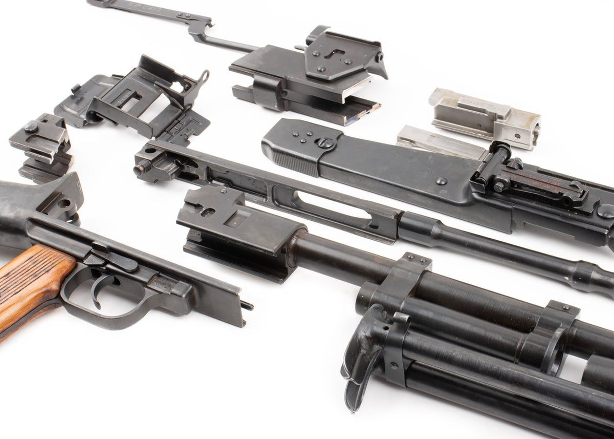 Polish RPD 7.62x39 LMG Parts Kit with Original Intact barrel and 100rd Drum- Circle 11